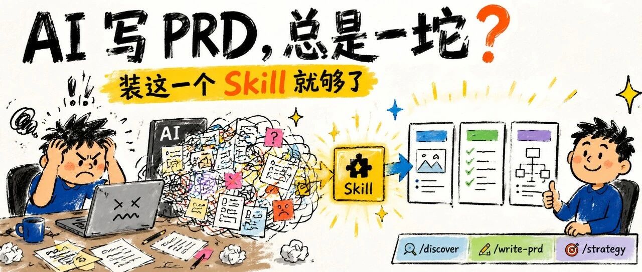 为什么你让 AI 写的 PRD，总是一坨？产品经理装这一个 Skill 就够了
